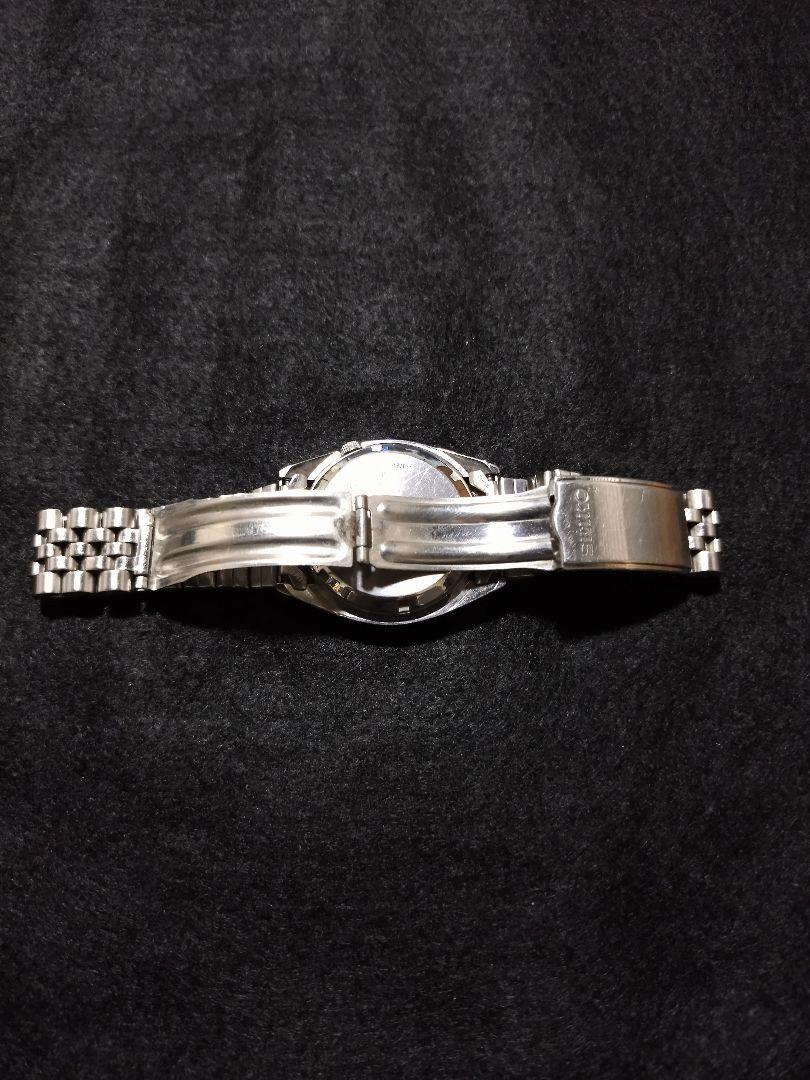SEIKO 5 セイコー　ファイブ自動巻き時計 シルバー　稼働品