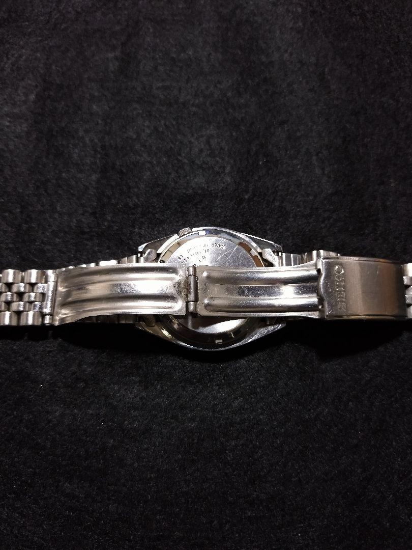 SEIKO 5 セイコー　ファイブ自動巻き時計 シルバー　稼働品