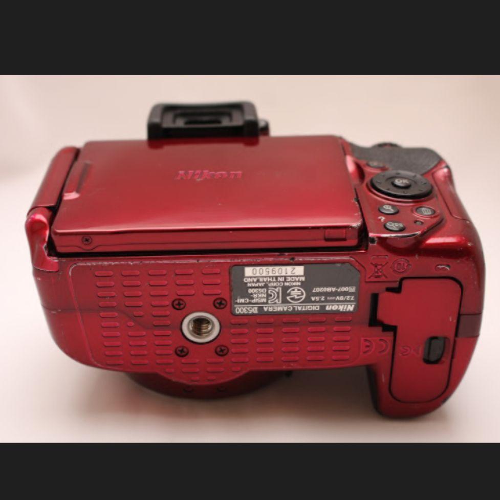 ニコン Nikon D5300 Wレンズセット レッド＃149 - メルカリ