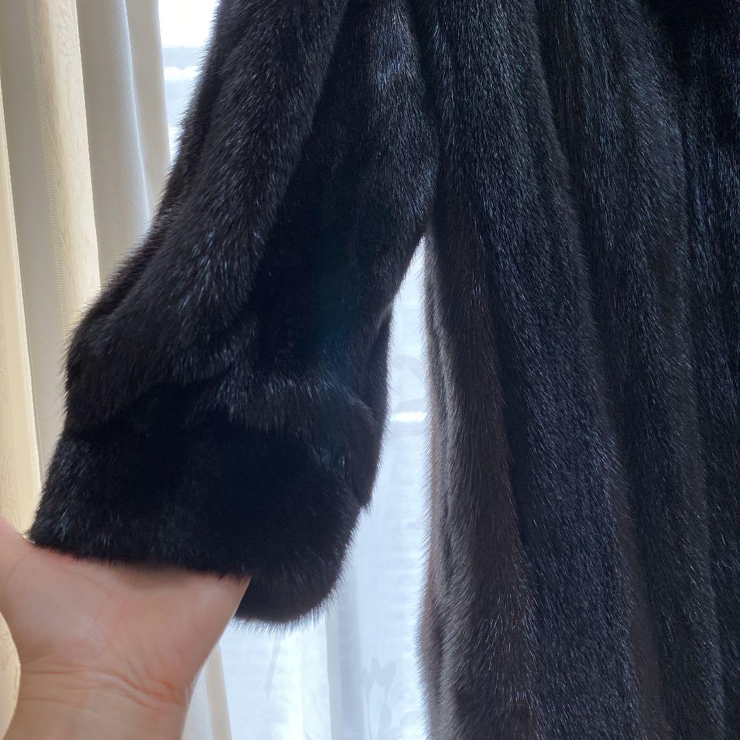 ミンクセミロングコートお仕立て