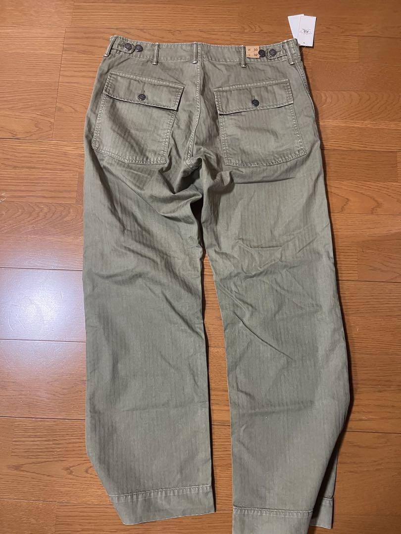 最終割!未使用!タグ付き!RRLユーティリティパンツ 最終割!未使用!タグ付き!RRLユーティリティパンツ