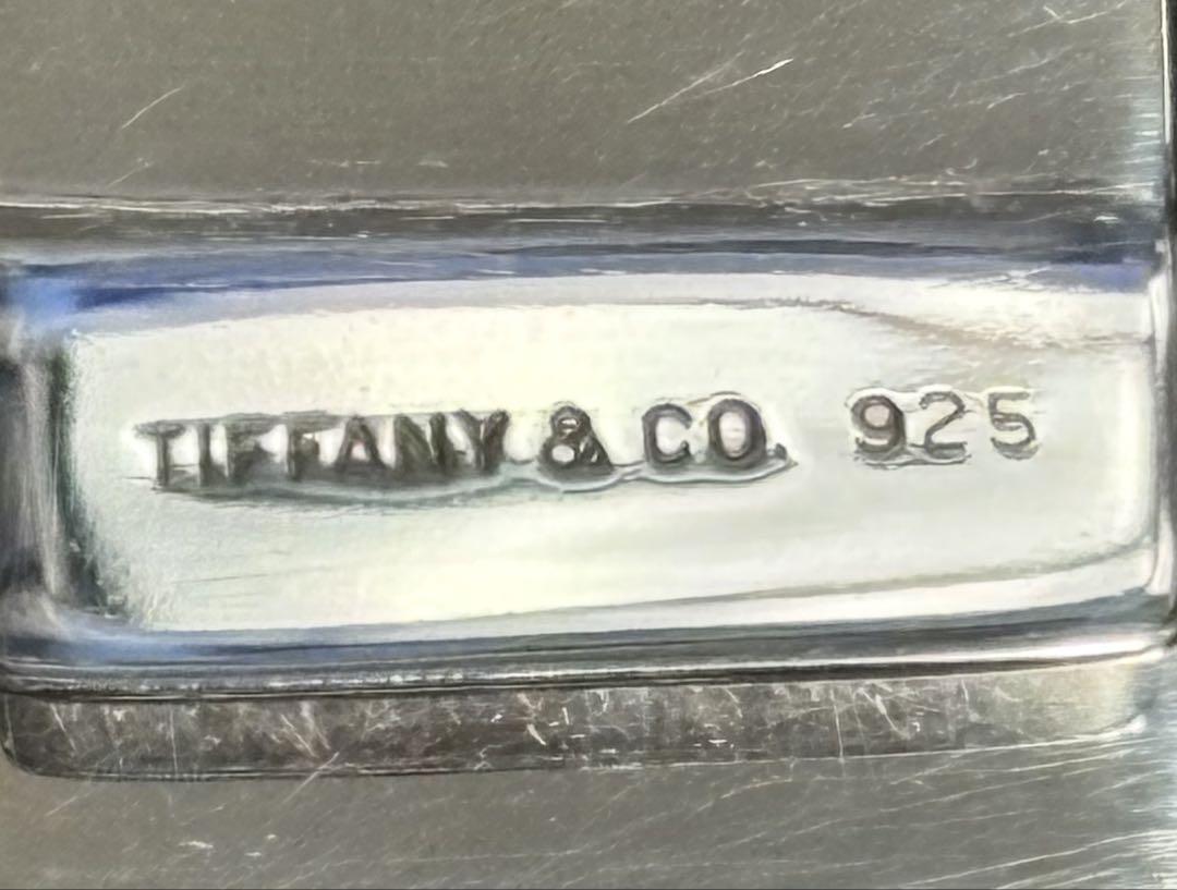 美品 Tiffany ティファニー マネークリップ 1837 シルバー925