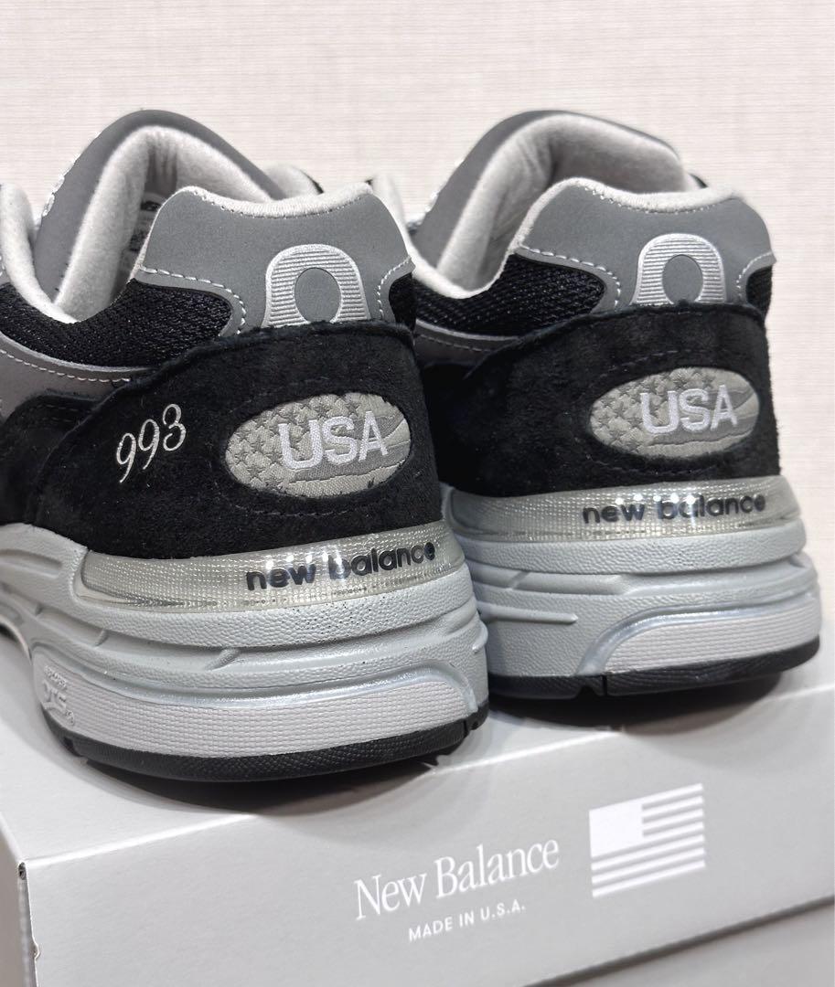 【新品】New Balance MR993BK ブラック 25㎝ 国内正規品