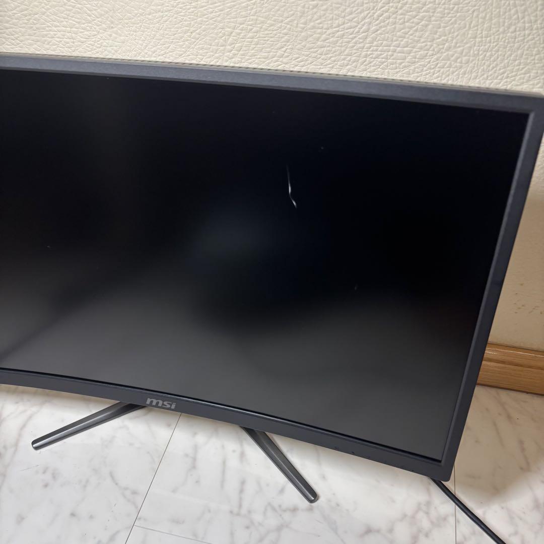 MSI G241VC 75Hz ゲーミングモニター 湾曲 動作確認済み