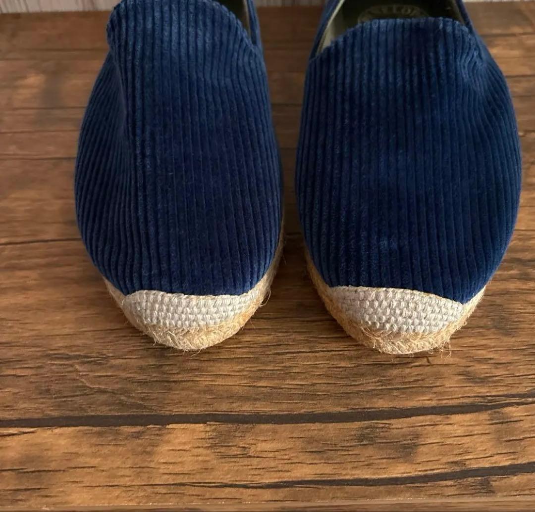 入荷数限り！ ♥ RonHerman ロンハーマン別注エスパドリーユスリッポンコーデュロイ25cm・Ron Herman 全品送料無料!