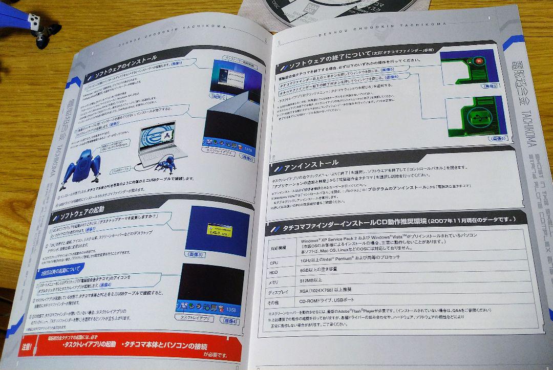 ＢＡＮＤＡＩ　攻殻機動隊　PC連動超合金　電脳超合金タチコマ