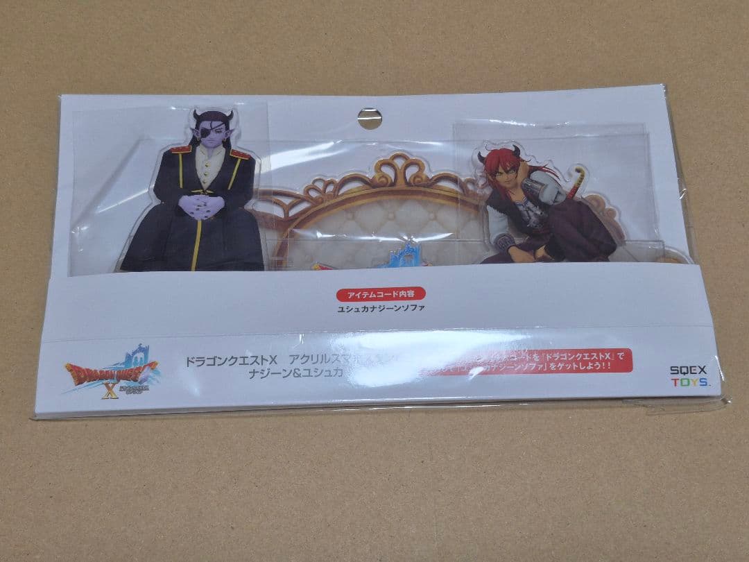 ドラゴンクエスト10 アクリルスマホスタンド ナジーン&ユシュカ目立った傷や汚れなし