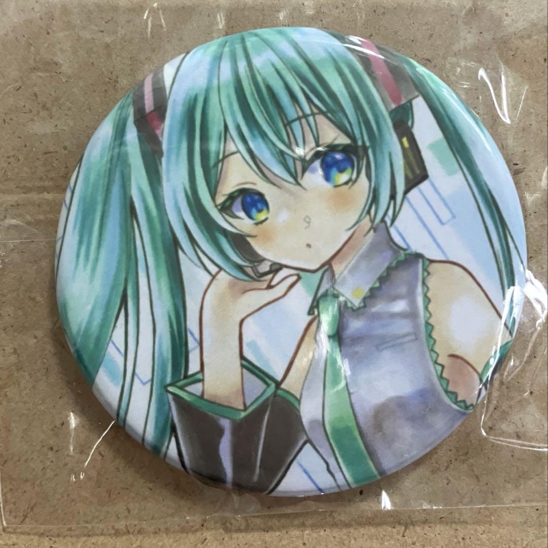 初音ミク アニメイトカフェ ニコニコ超会議2025 缶バッジ 初音