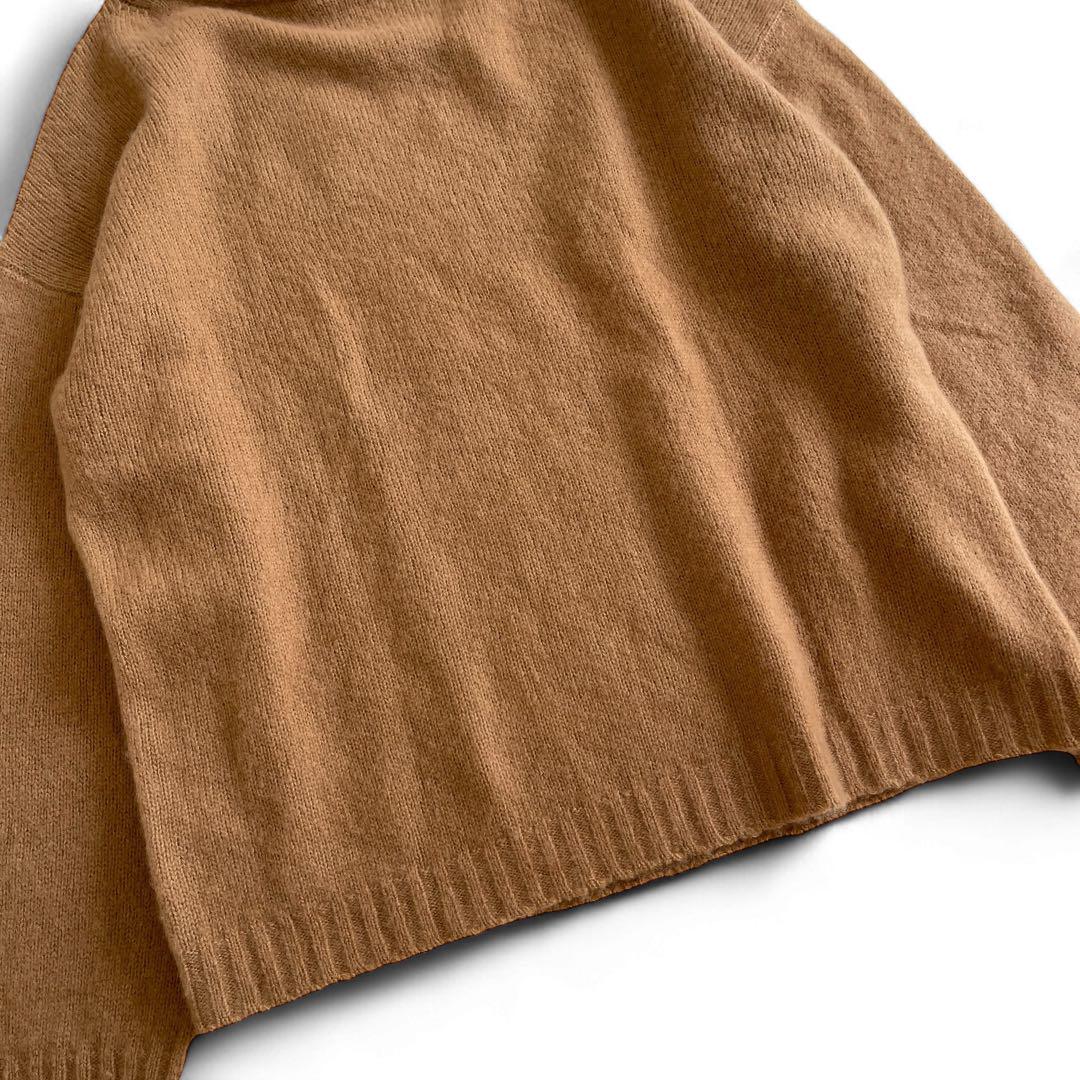 良品 ドゥロワー 高級カシミヤ シルク 天竺編み ニットセーター 1