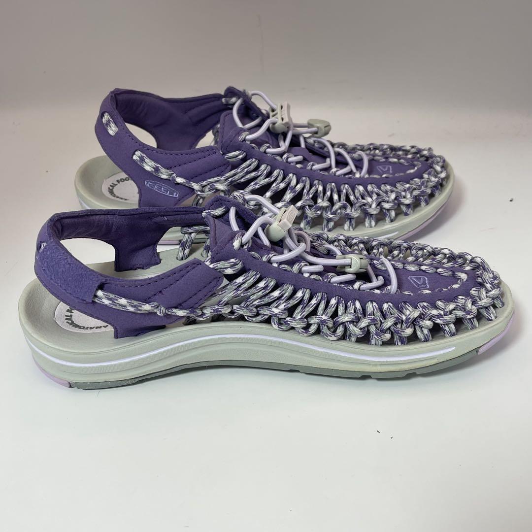 ままこ 様専用KEEN キーン サンダル ユニーク パープル 紫23.5cm