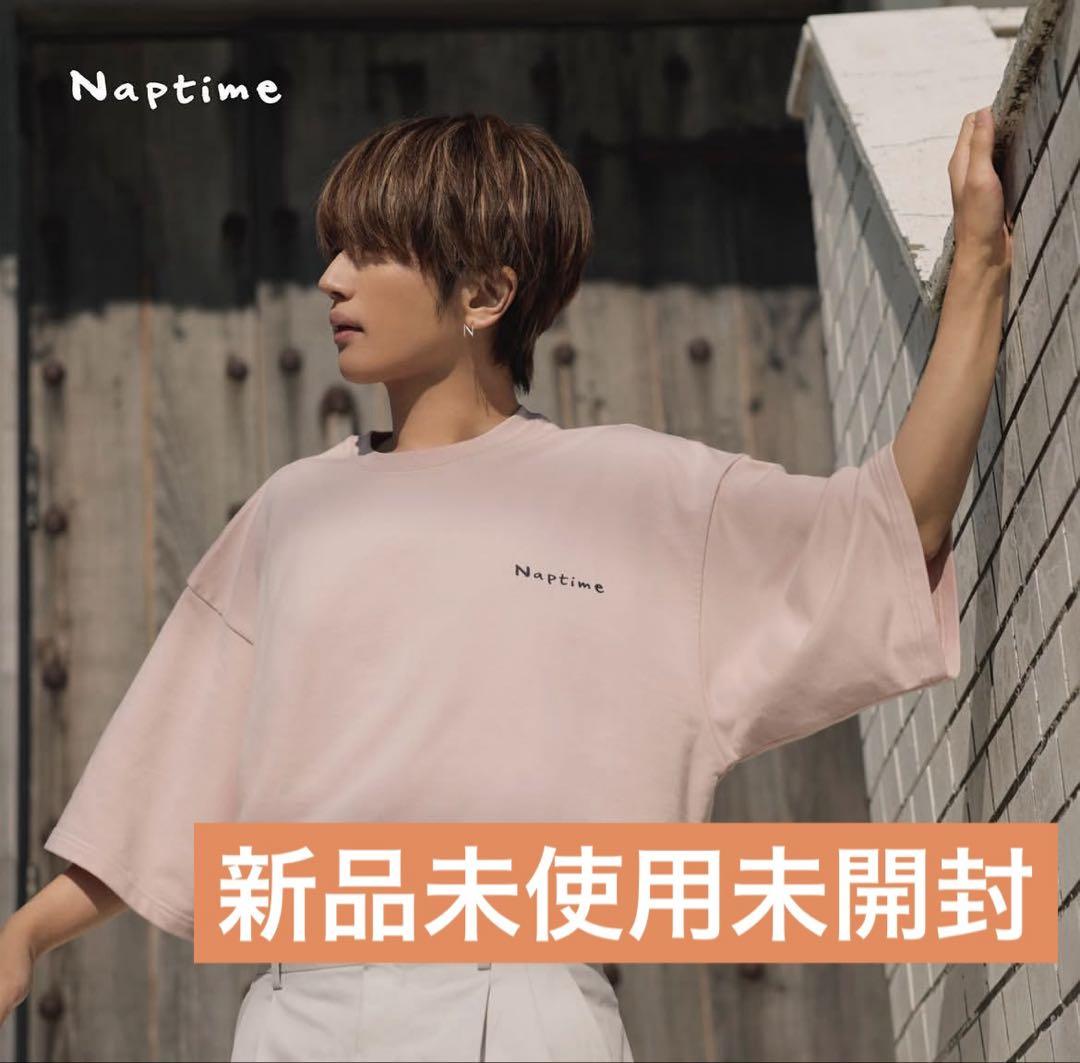 第一ネット Naptime フォトプリントBIGTシャツ PINK F - メルカリ ミュージシャン
