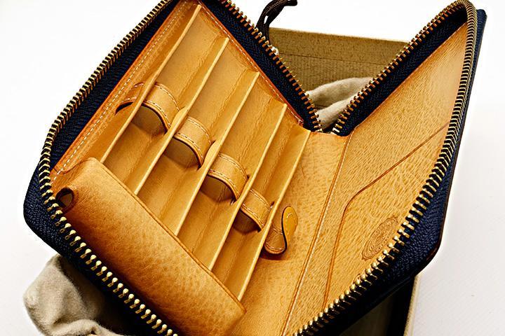 GANZO THIN BRIDLE (シンブライドル) ファスナー付きペンケース GANZO THIN BRIDLE (シンブライドル) ファスナー付きペンケース