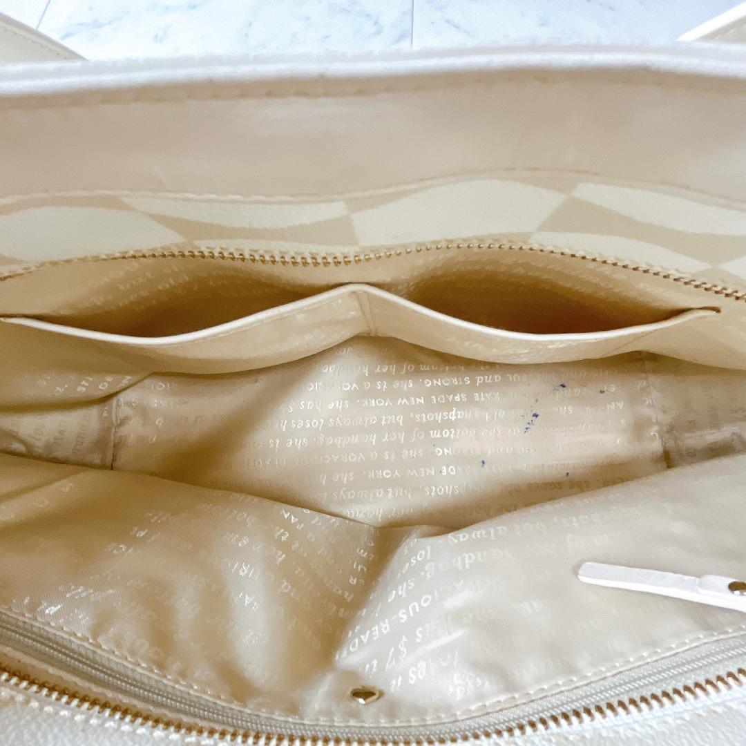 kate spade トートバッグ ショルダーバッグ 肩掛け PVC ケイトスペード オオハシ トートバッグ 鳥 ショルダー 白 A4 PVC