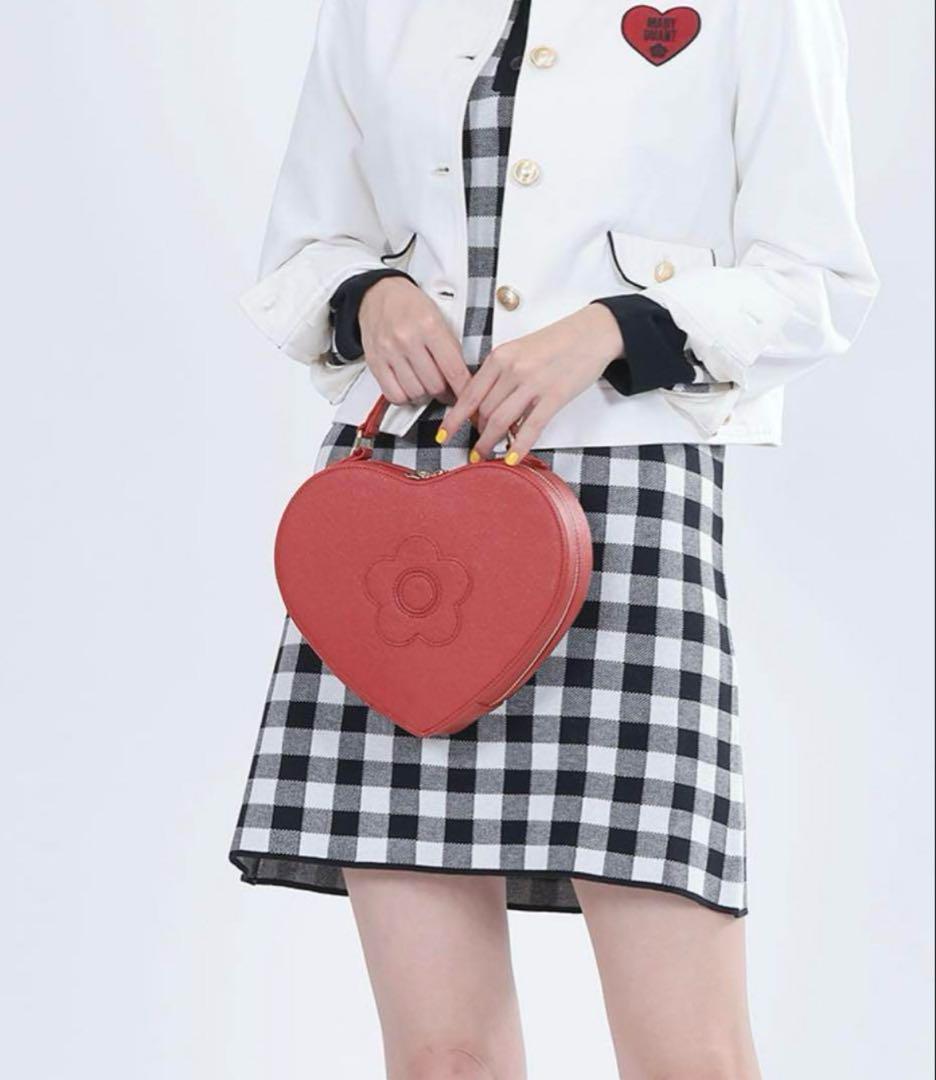 MARY QUANT ハートダイカット2 2WAYショルダー