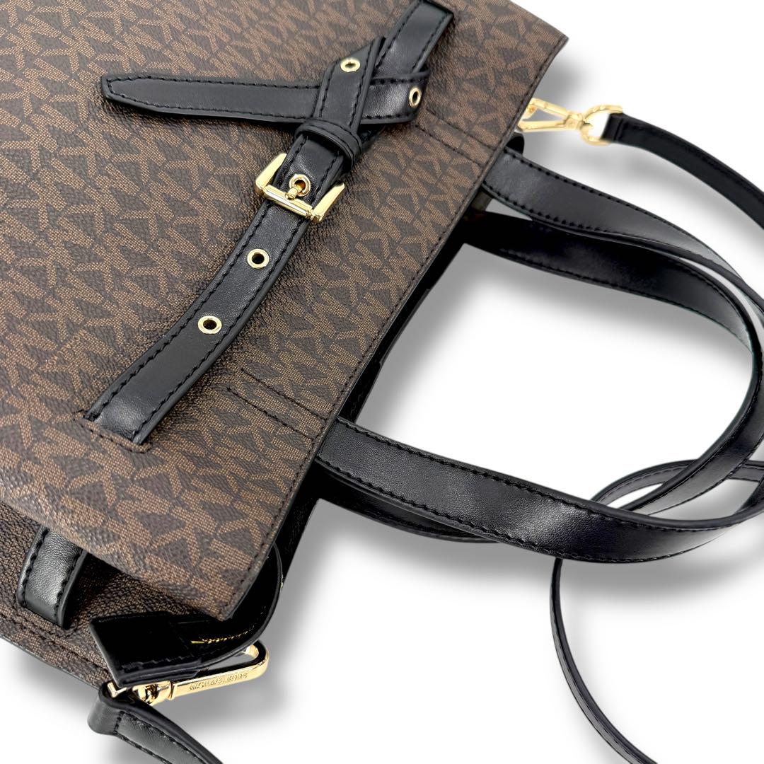 極美品✨ マイケルコース エミリア サッチェル スモール 2WAY ハンドバッグ