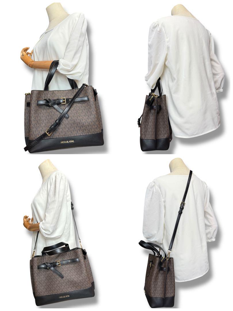 極美品✨ マイケルコース エミリア サッチェル スモール 2WAY ハンドバッグ