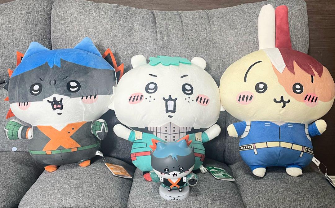 ヒロアカ×ちいかわ ぬいぐるみS 3点セット Amazon.co.jp: ヒロアカ 僕のヒーロー*アカデミア × ちい*かわ