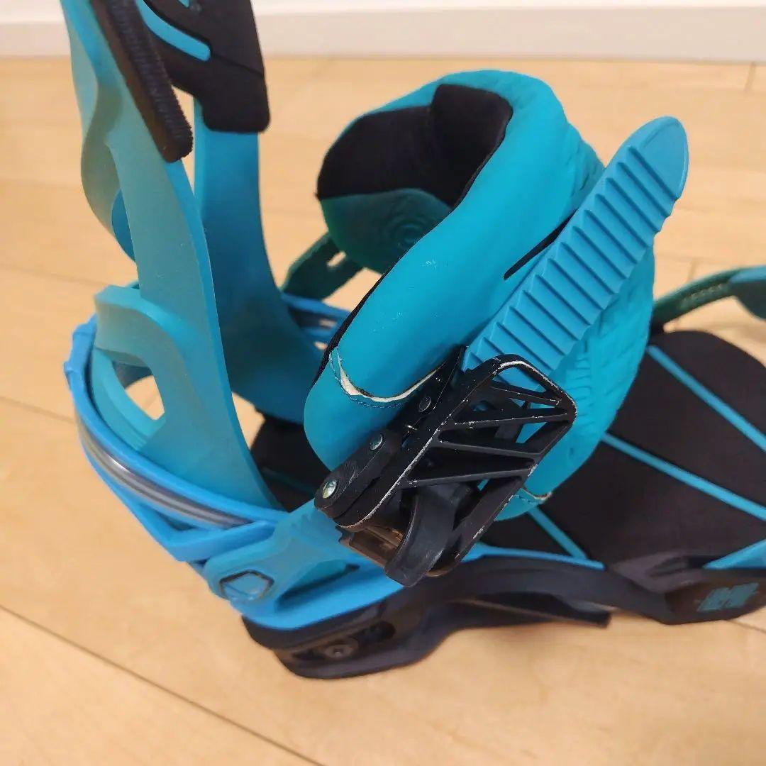 SALOMON Hologram スノーボードビンディング 青