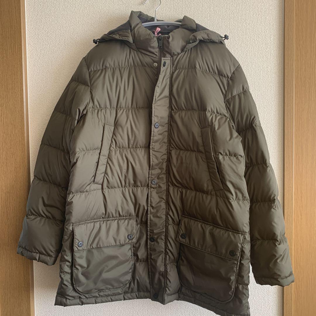 美品　CROCODILE フード付きダウンジャケット LLサイズ