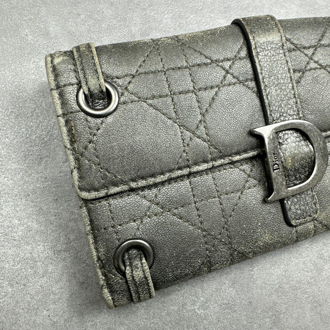 Christian Dior クリスチャンディオール 長財布 カナージュ