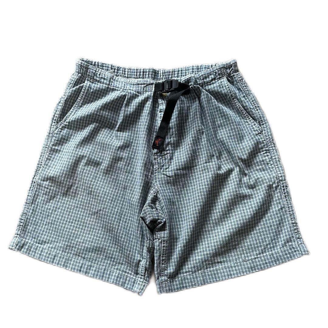 希少 USA製 古着 80's グラミチ オンブレ チェック ショートパンツ 希少 USA製 古着 80's グラミチ オンブレ チェック ショートパンツ