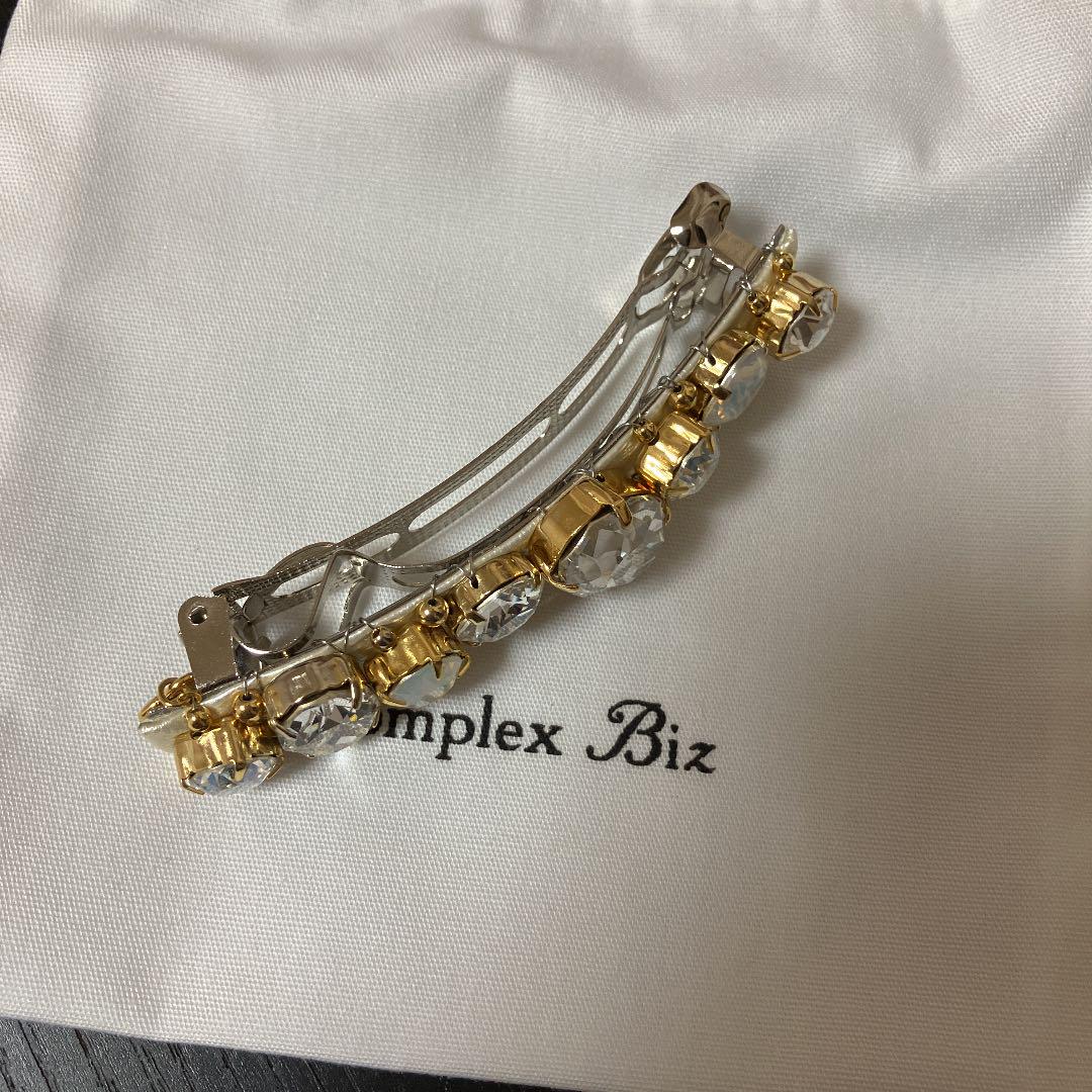 コンプレックスビズ シャインドブリス バレッタ クリア