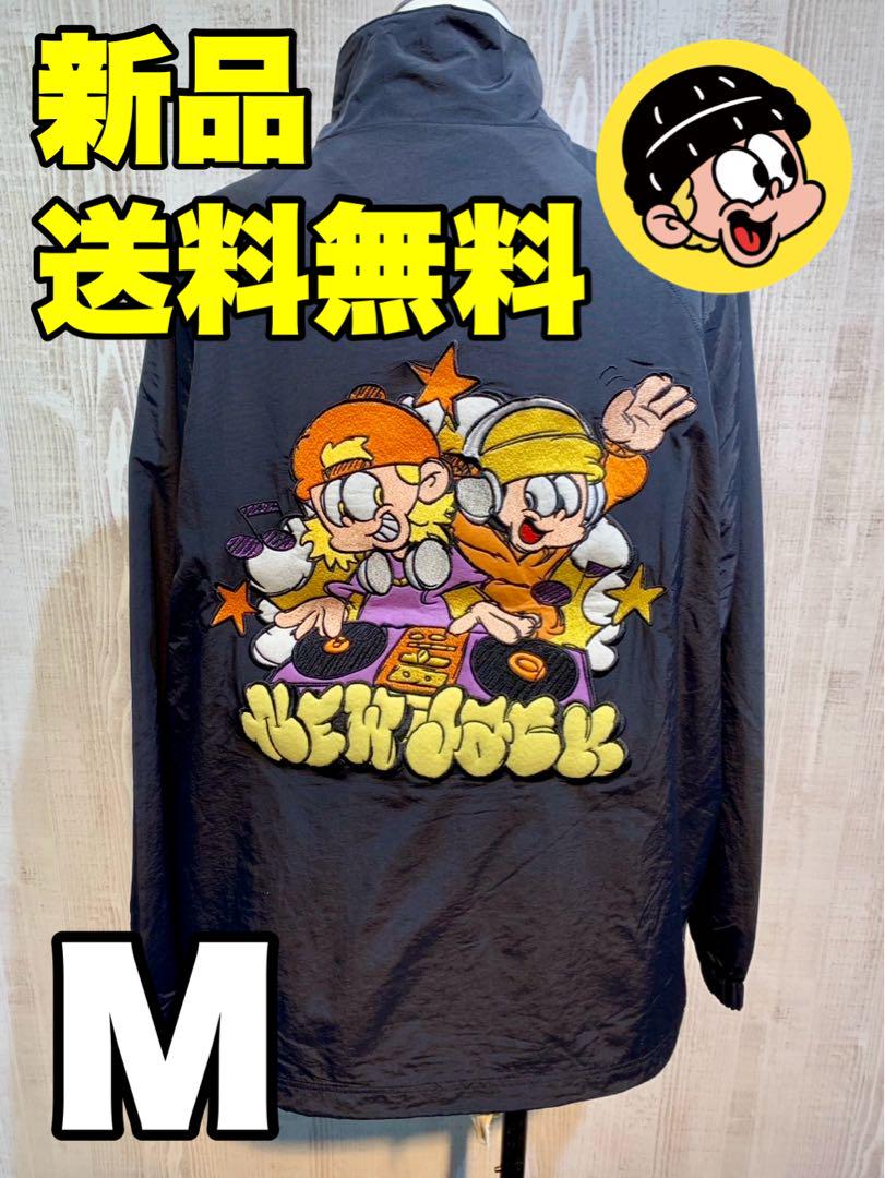 NEWJACK（ニュージャック）ナイロンジップジャケット黒 M