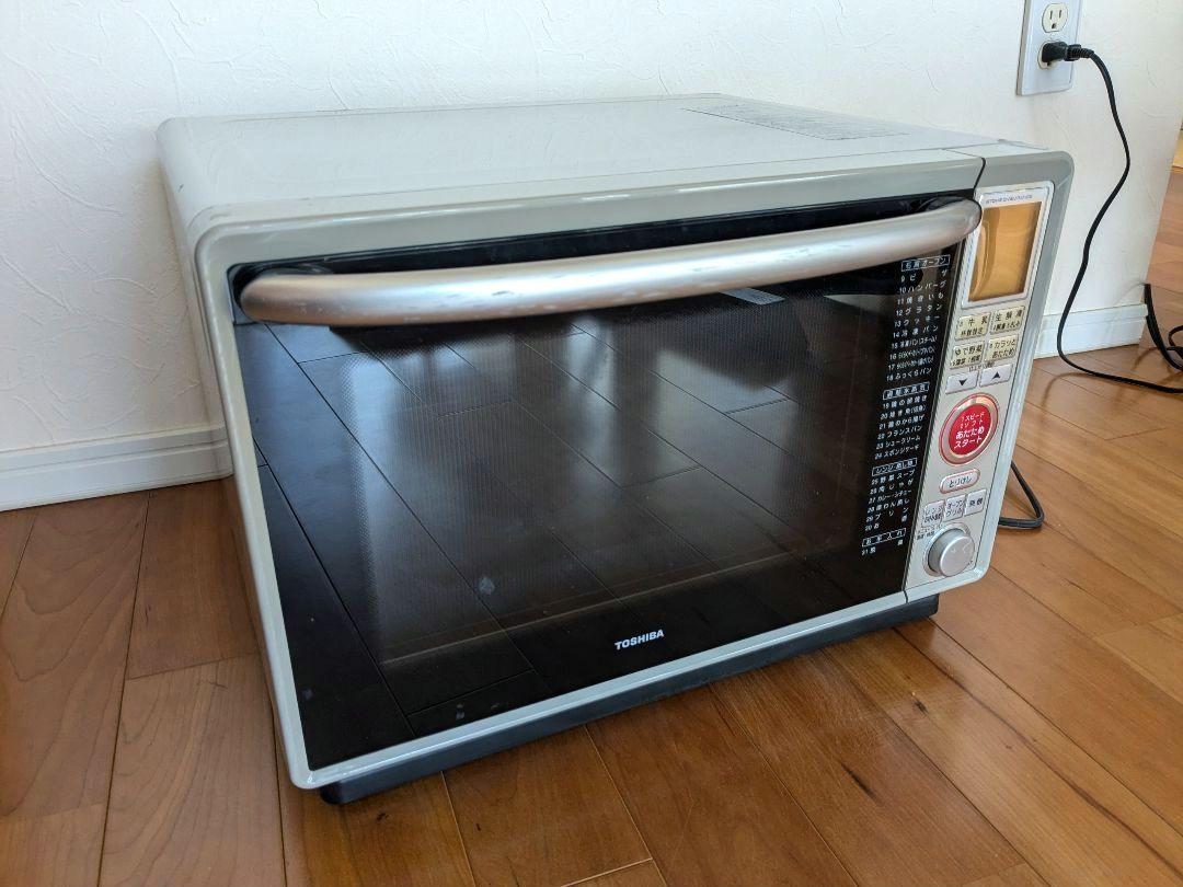 【中古・美品✨】東芝 ER-G7-H 石窯スチームオーブンレンジ 30L