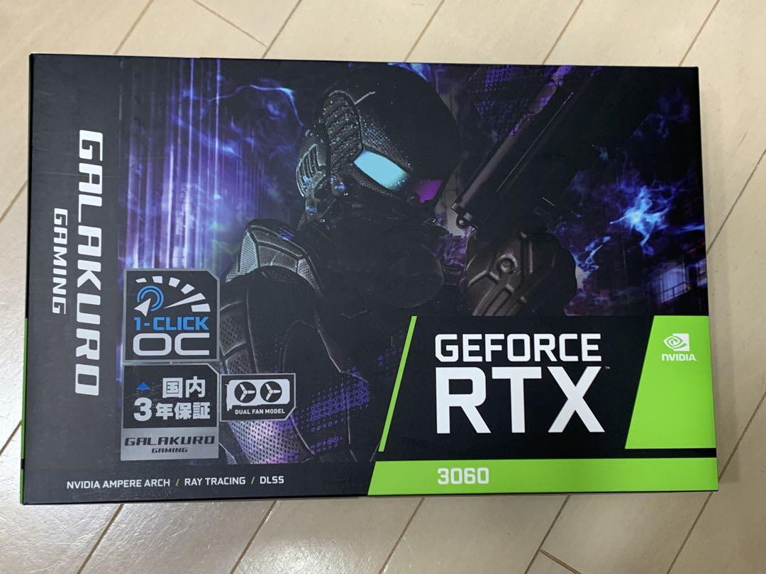 【美品】玄人志向 RTX3060 12GB