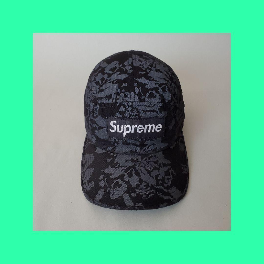 Supreme Floral Camp Cap BK3