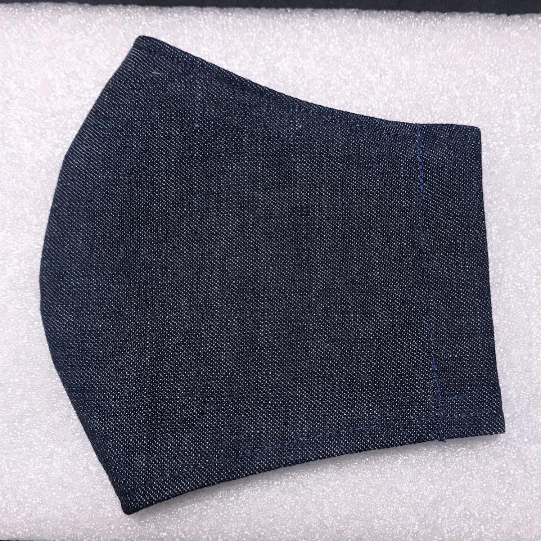 【デニム】ハンドメイド 大人用 立体 インナーマスク 手作り