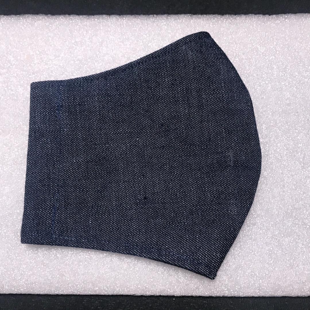 【デニム】ハンドメイド 大人用 立体 インナーマスク 手作り