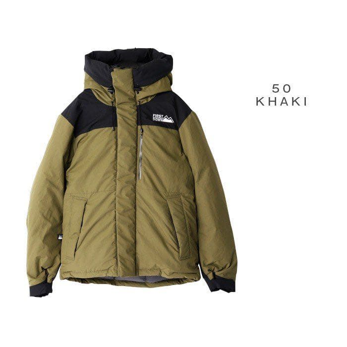 FIRST DOWN ファーストダウン パネルショートダウン ダウンジャケット(8450円)