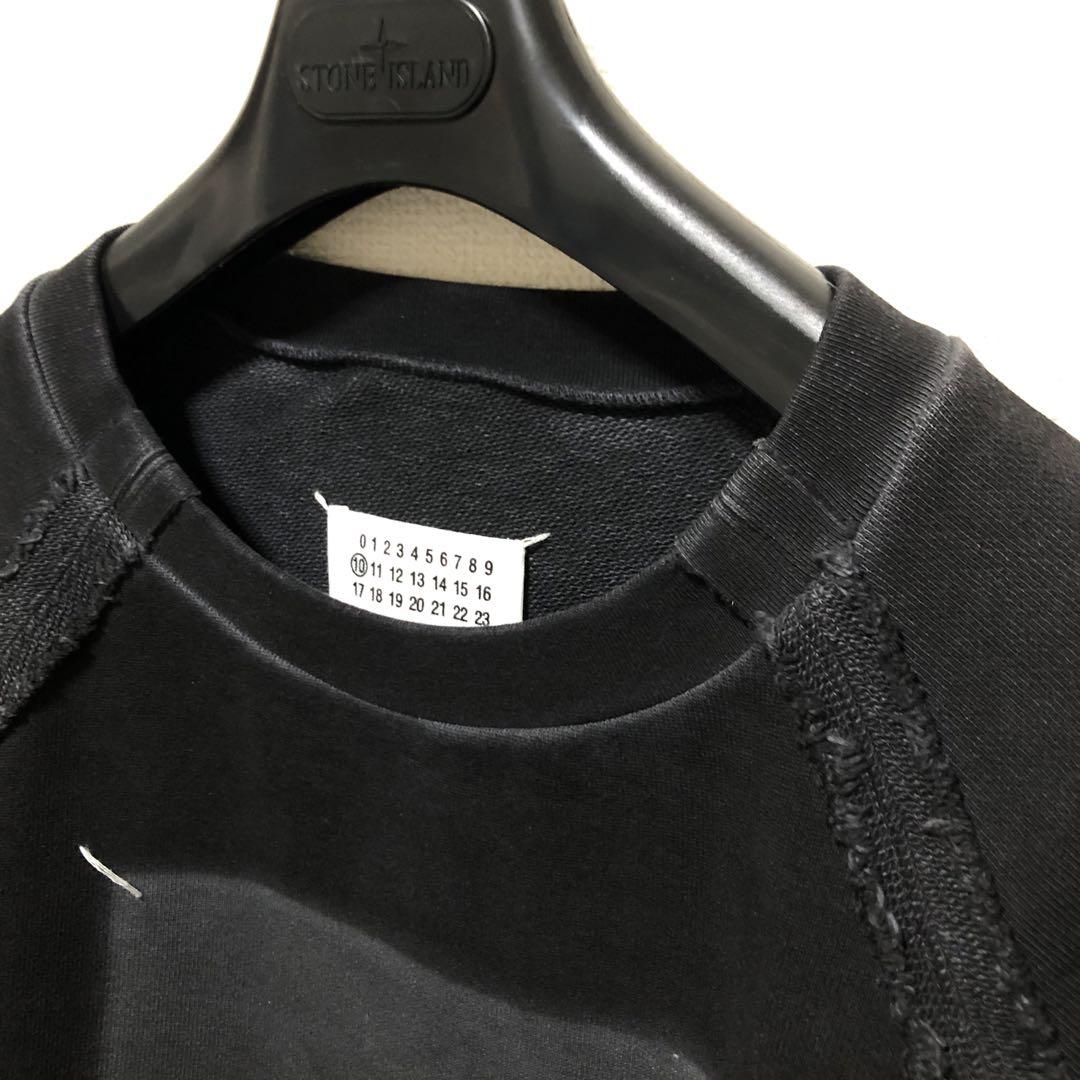 【早い者勝ち！】maison margiela 黒 スウェット 46