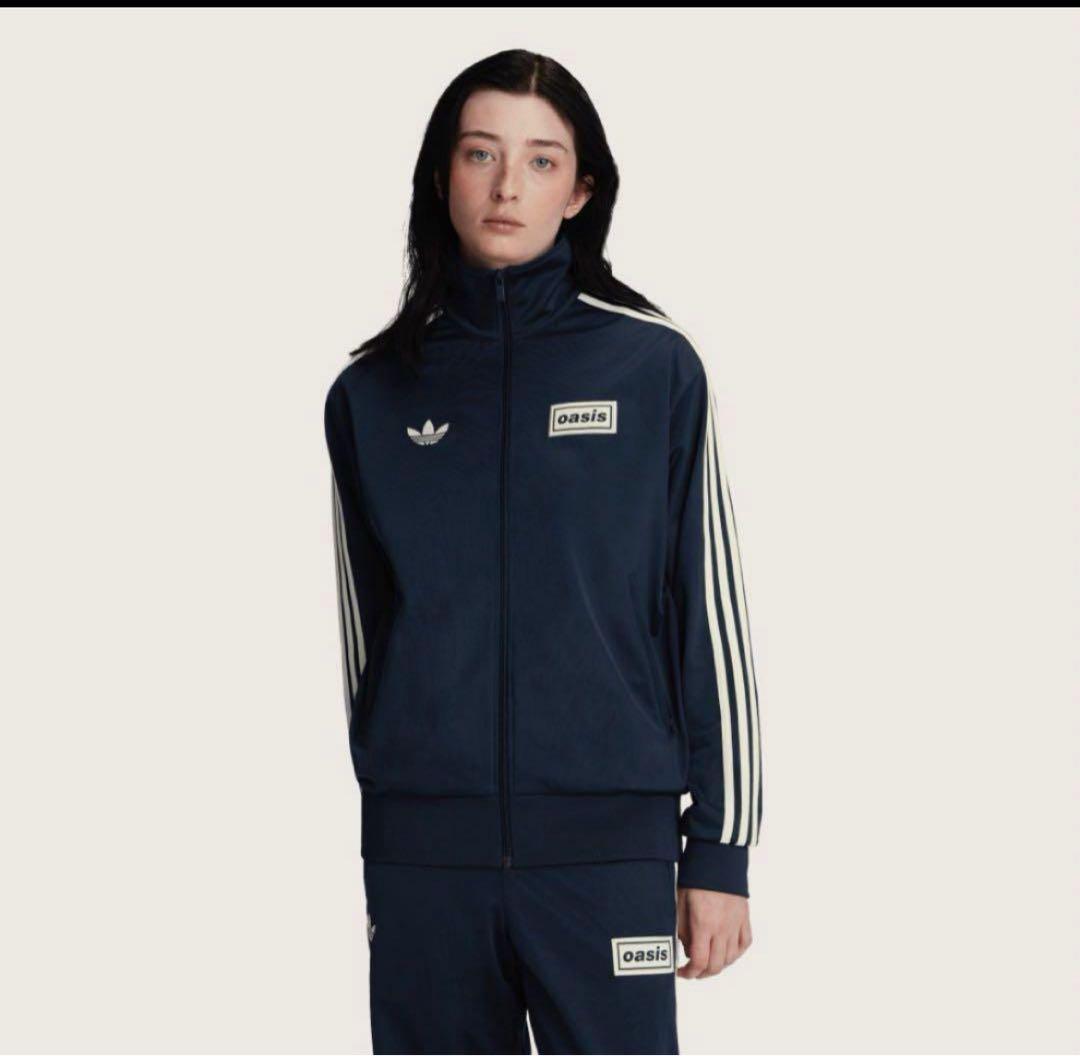 Adidas x oasis トラックジャケット ネイビー Adidas x oasis トラックジャケット ネイビー