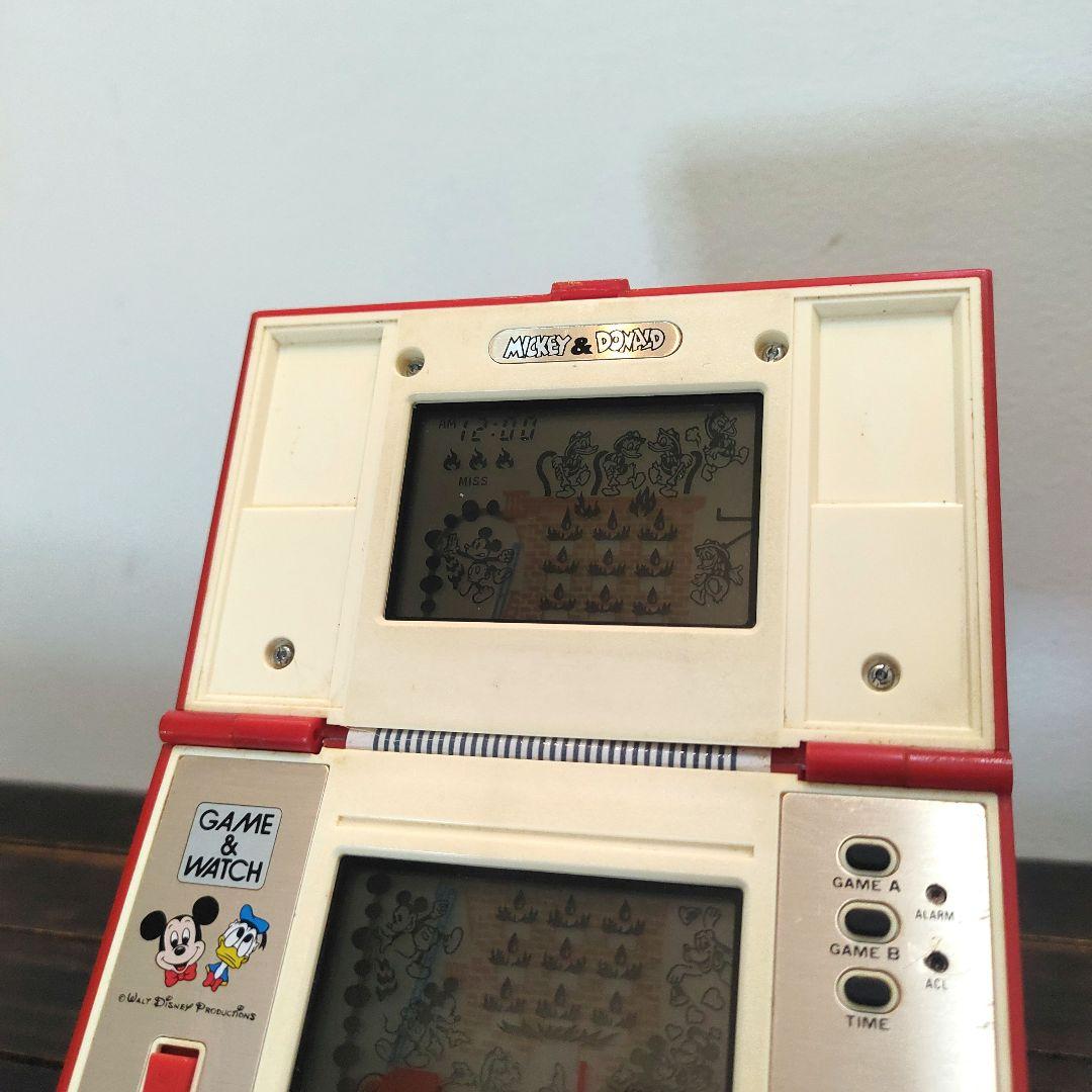 任天堂 ゲーム&ウォッチ ミッキー&ドナルド箱 説明書付きゲームウォッチ 楽天市場】【中古品】任天堂 ゲームウォッチ ミッキー&ドナルド