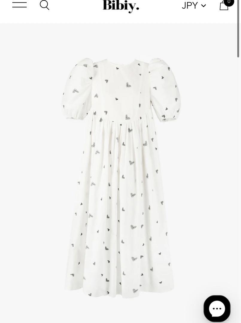 正規品Bibiy EMILY HEART DRESS ホワイト ほぼ未使用♡