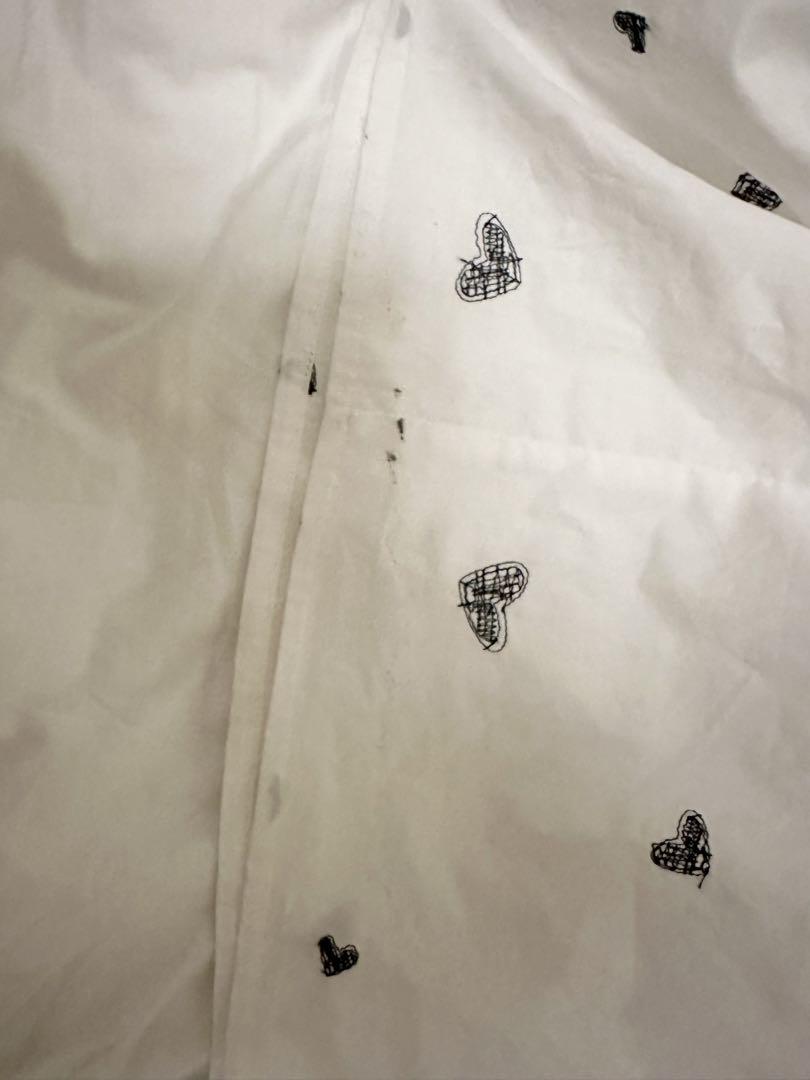 正規品Bibiy EMILY HEART DRESS ホワイト ほぼ未使用♡