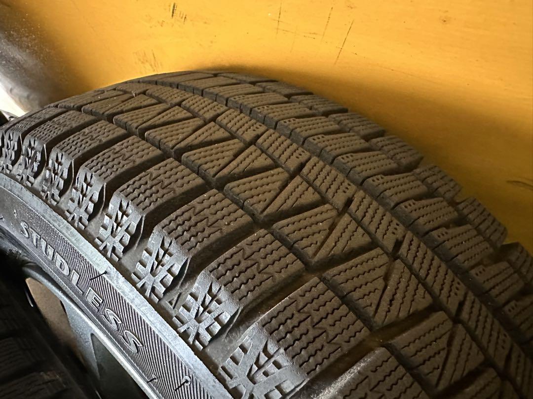 185/60R15 冬タイヤホイールセット4本 ブリヂストン中古タイヤ