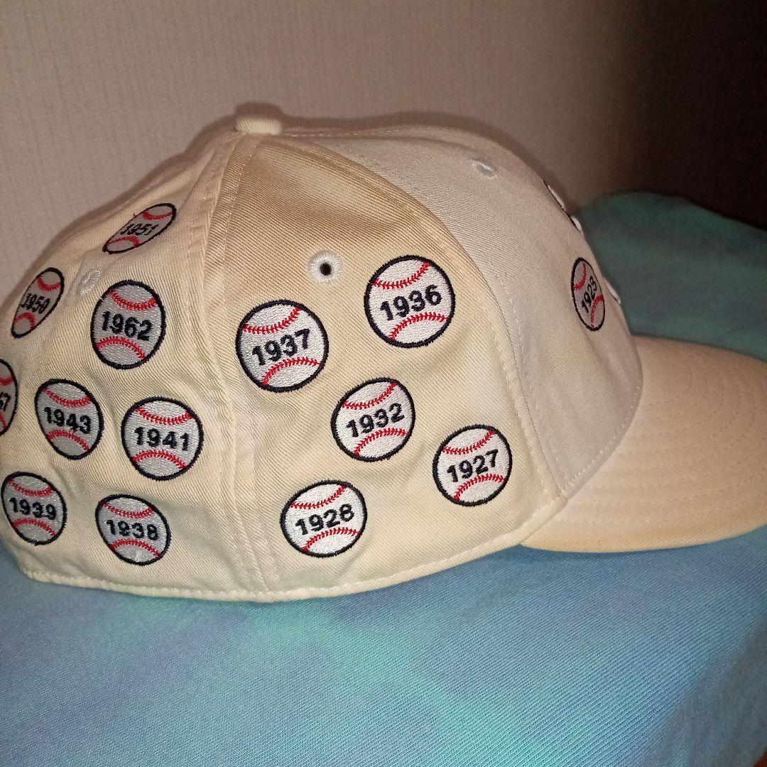 ニューヨークヤンキース ア・リーグ優勝年刺繍 ニューエラCAP 71/2 ニューヨークヤンキース ア・リーグ優勝年刺繍 ニューエラCAP 71/2
