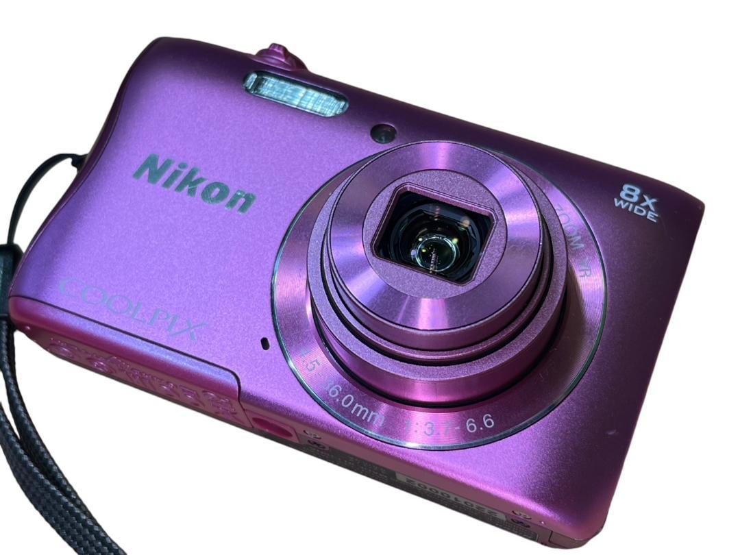 Nikon COOLPIX S3700 コンパクトデジタルカメラ 動作確認済み
