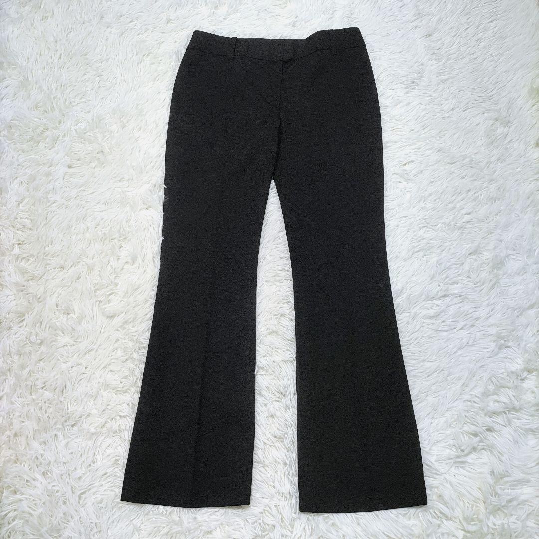【美品】スーツセレクト　パンツ　スカート　3点セット　ブラック　ストライプ　1B