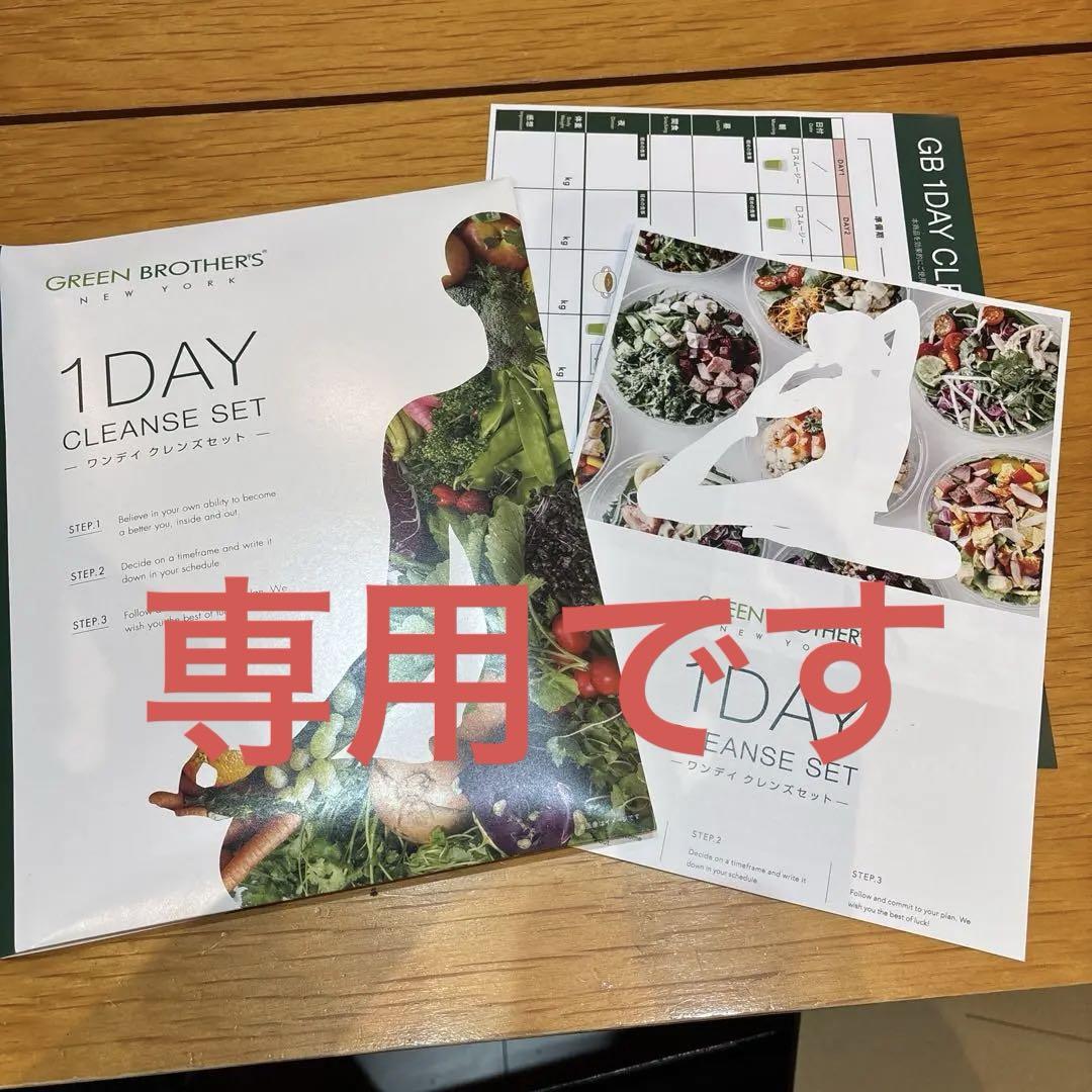 GB グリーンブラザーズ1DAY クレンズセット