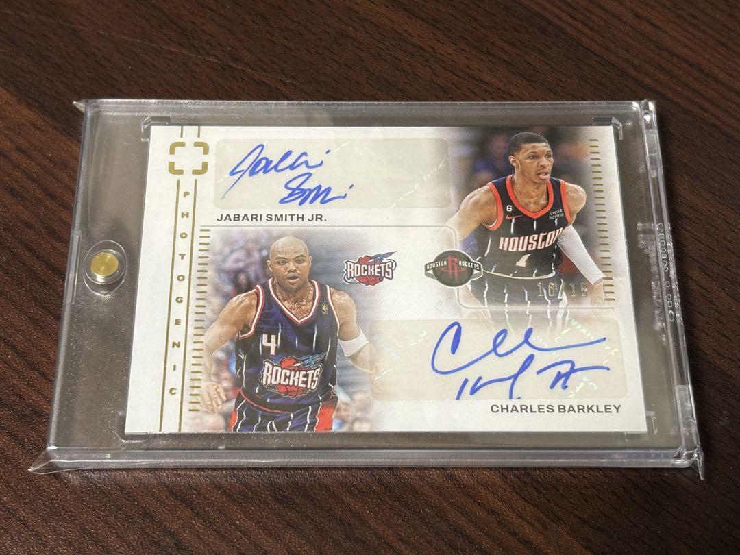 Jabari Smith / Charles Barkley auto /15