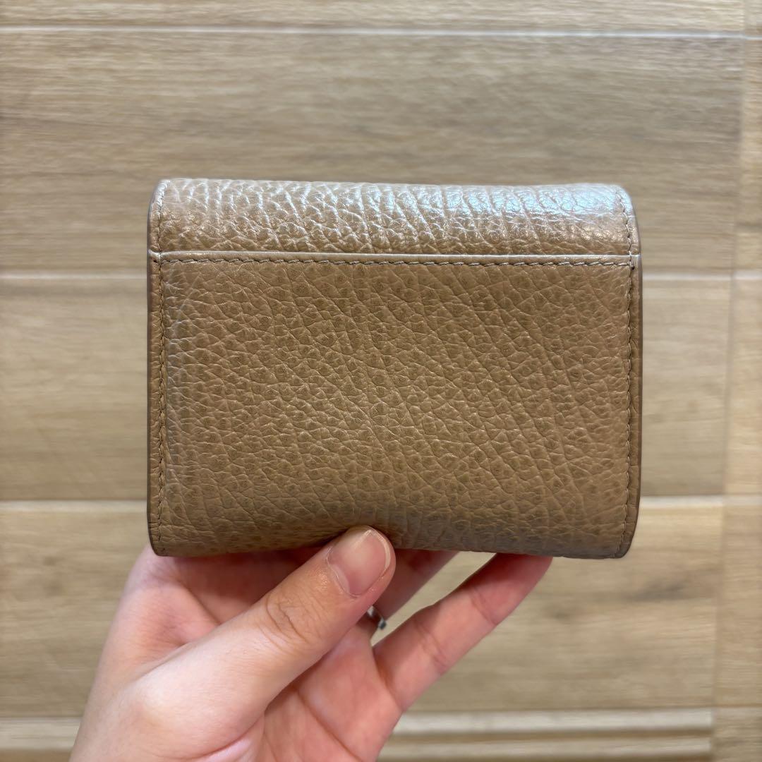 Maison Margiela 三つ折り財布 ベージュ