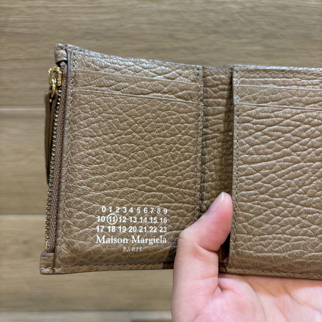 Maison Margiela 三つ折り財布 ベージュ