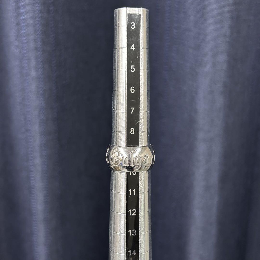 【本物保証】 セーブザチルドレン 指輪 ブルガリ 9号 シルバー 表記サイズ48 アクセサリー