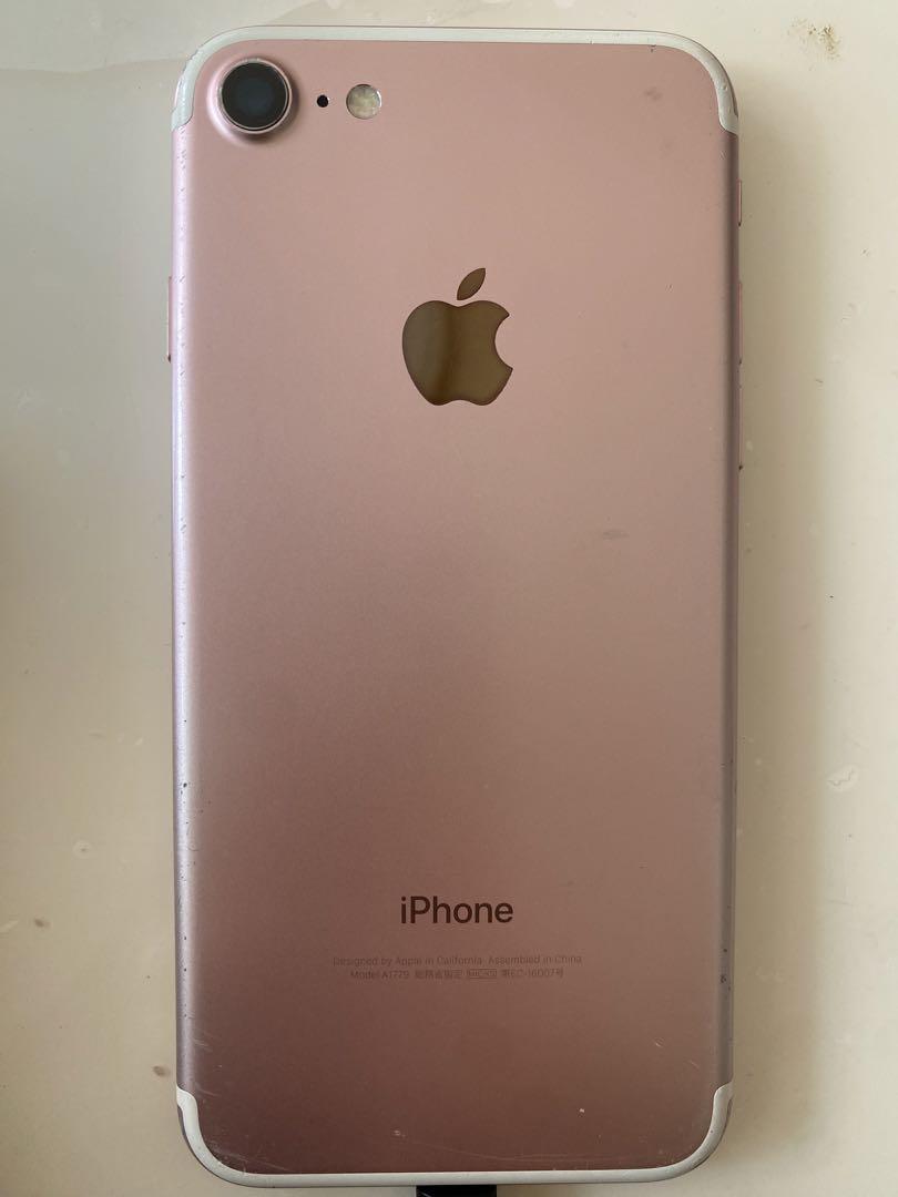 iPhone 7 ローズゴールド 本体