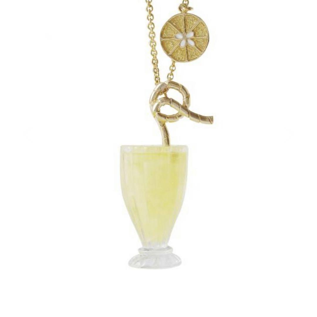 美品✨Q-pot フレッシュレモネード ネックレス ¥33.000 キューポット