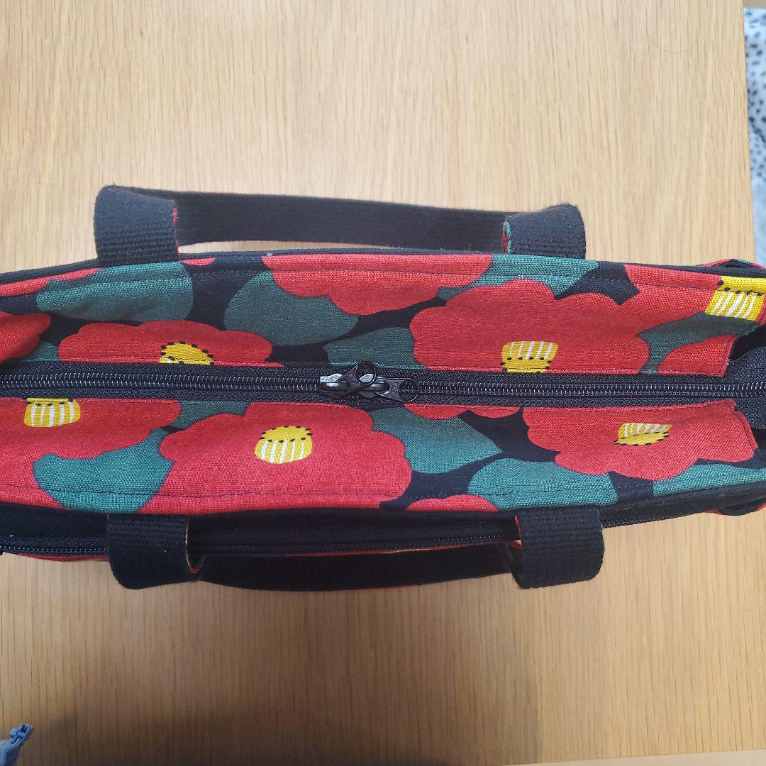 G3sewing☆黒椿☆トートバッグ